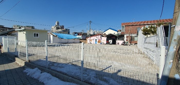 약 130평의 나대지 모습